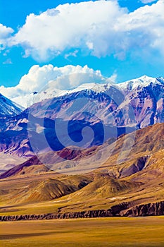 Landscape of mountain on Qinghai Plateau,China.