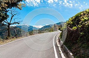 Landscape in the mountains, Ajara, Georgia.