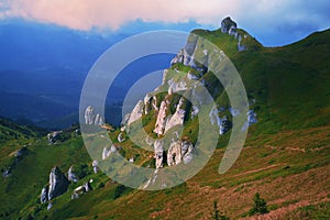 Landscape Mountains, Ciucas, Transylvania, Romania