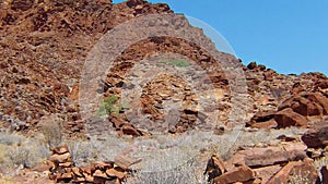 Landscape at Mowani Mountain- Twyfelfontein, Namibia, Africa