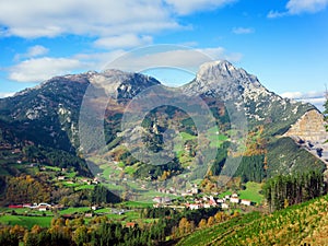 Landscape with mugarra mountain photo
