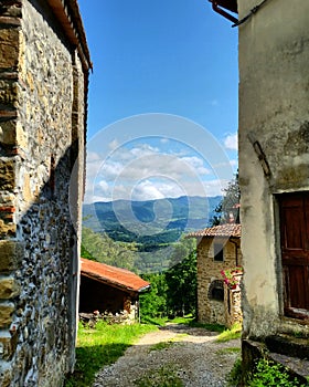 Landscape Mugello Florence Borgosanlorenzo Italy tuscany vicchio case photo