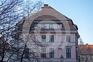 Landscape of Museum Knoblauchhaus in Nikolaiviertel Mitte Berlin Germany