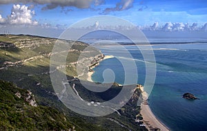 Landscape of National park of Arrabida in Portugal photo