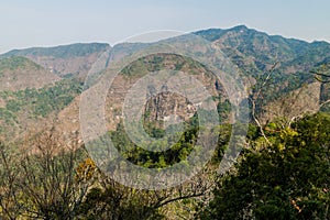 Landscape of national park El Imposible, El Salvad photo