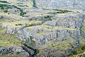 Landscape of National Park Los Glaciares, Patagonia, Argenti