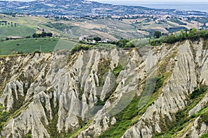 Landscape in the Natural Park of Atri, Abruzzo