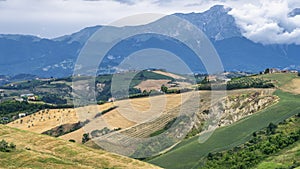 Landscape in the Natural Park of Atri, Abruzzo