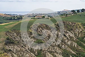 Landscape in the Natural Park of Atri, Abruzzo