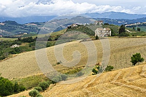 Landscape in the Natural Park of Atri, Abruzzo