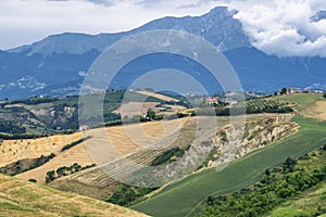 Landscape in the Natural Park of Atri, Abruzzo