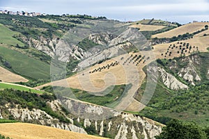 Landscape in the Natural Park of Atri, Abruzzo