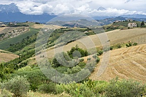 Landscape in the Natural Park of Atri, Abruzzo