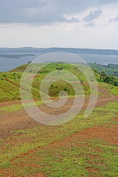 Landscape in nature, mahi back water, banswara, rajasthan, India