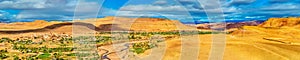 Landscape near Ait Ben Haddou village in Morocco