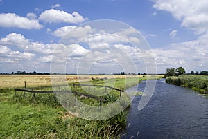 Landscape near Bleskensgraaf