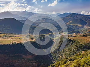 Landscape Near Dades Gorge Morocco