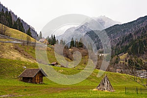 Landscape Near Forni Avoltri, Italy