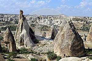 Landscape in Cappadocia