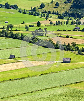 landscape near Kaprun, Salzburgerland, Austria