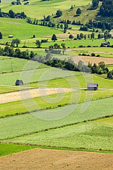 landscape near Kaprun, Salzburgerland, Austria