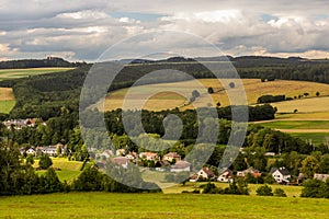 Landscape near Letohrad, Czech Republ