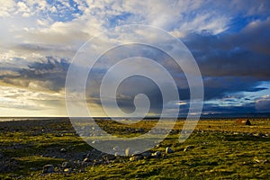 landscape near Lista, Norway photo