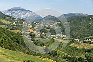 Landscape near Monte Cucco, Marches, Italy