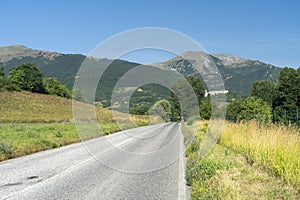 Landscape near Monte Cucco, Marches, Italy