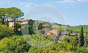 Landscape Near Montefioralle, Tuscany