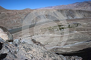 Landscape near nimo village ladakh