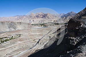 Landscape near nimo village ladakh