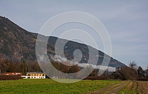 Landscape Near Ossiacher See, Austria