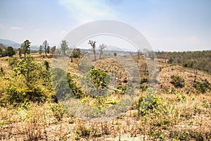 Landscape near Pai in Thailand