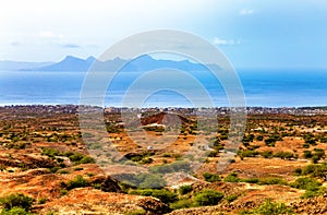 Landscape near Porto Novo, Island Santo Antao, Cape Verde, Cabo Verde, Africa photo