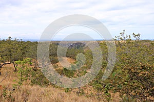 the landscape near the Rincon de la Vieja an guanacaste national park, Costa Rica