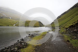 Landscape near Saksun, Faroe islands