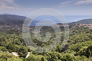 Landscape near Sant Ilario, Elba, Tuscany, Italy photo