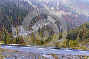 Landscape near Sella di Razzo and Sella di Rioda pass, Carnic Alps, Friuli-Venezia Giulia, Italy photo