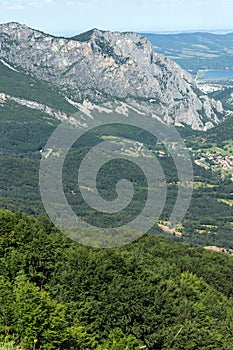 Landscape near Vratsata pass at Balkan Mountains, Bulgaria