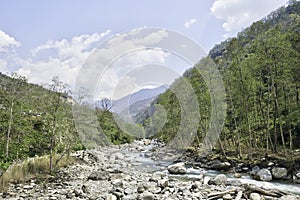 Landscape in Nepal