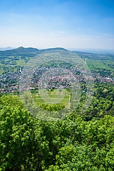 Landscape at Neuffen, Swabian Alb, Germany