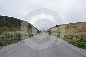 Landscape of the Nevado del Ruiz photo