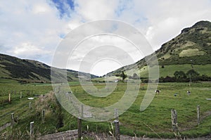 Landscape of the Nevado del Ruiz photo