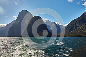Landscape in New Zealand Fjordland