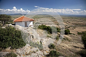 Landscape in north Greece (Evros)