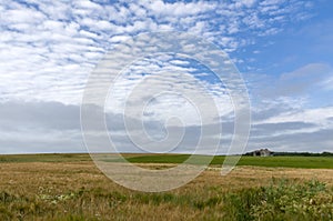 Landscape on the Northern European coast