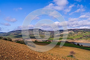 Landscape of northern Tunisia