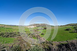 Landscape of northern Tunisia