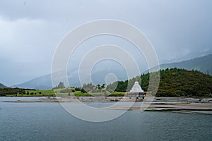 Landscape of Nyingchi Poly Yatu Hotel, Tibet, China